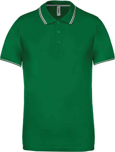 Kariban Men's Short-sleeved Polo Shirt - Kariban Men's Short-sleeved Polo Shirt - Kelly Green
