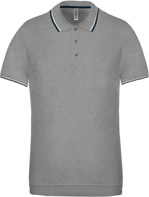 Kariban Men's Short-sleeved Polo Shirt - grey