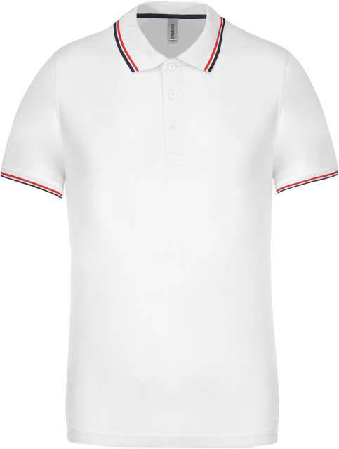 Kariban Men's Short-sleeved Polo Shirt - white