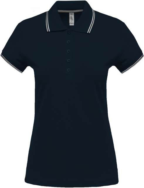 Kariban Ladies' Short-sleeved Polo Shirt - blue