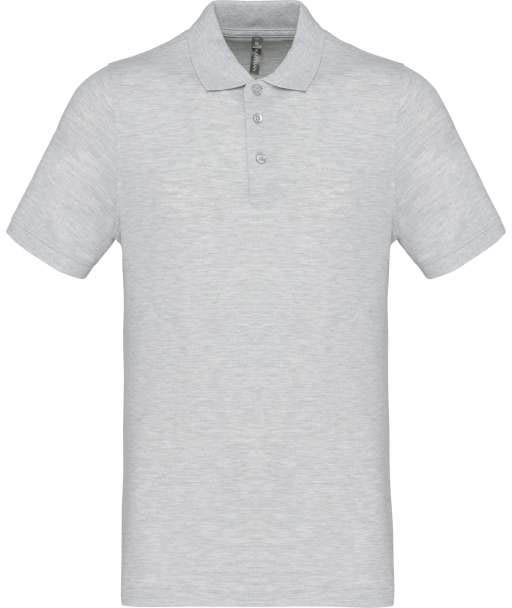 Kariban Men's Short-sleeved PiquÉ Polo Shirt - grey