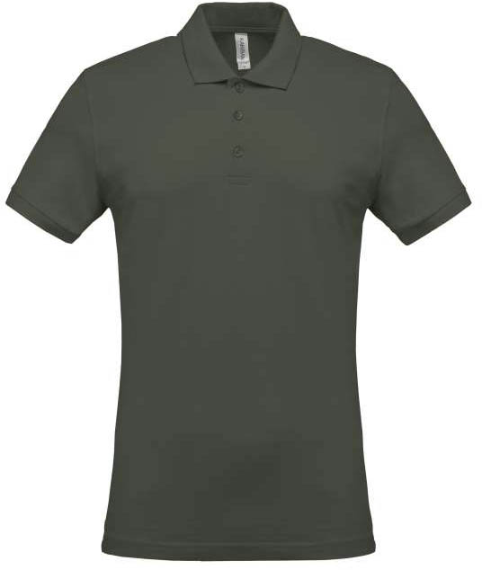 Kariban Men's Short-sleeved PiquÉ Polo Shirt - zelená