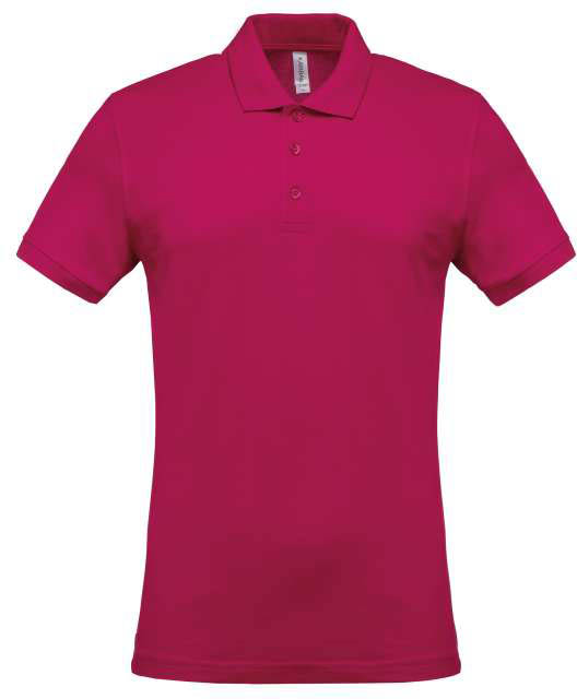 Kariban Men's Short-sleeved PiquÉ Polo Shirt - Kariban Men's Short-sleeved PiquÉ Polo Shirt - Heliconia