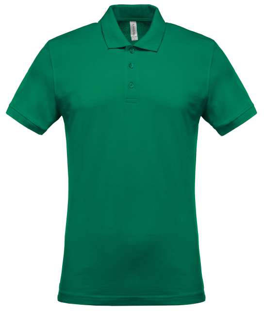 Kariban Men's Short-sleeved PiquÉ Polo Shirt - Kariban Men's Short-sleeved PiquÉ Polo Shirt - Kelly Green