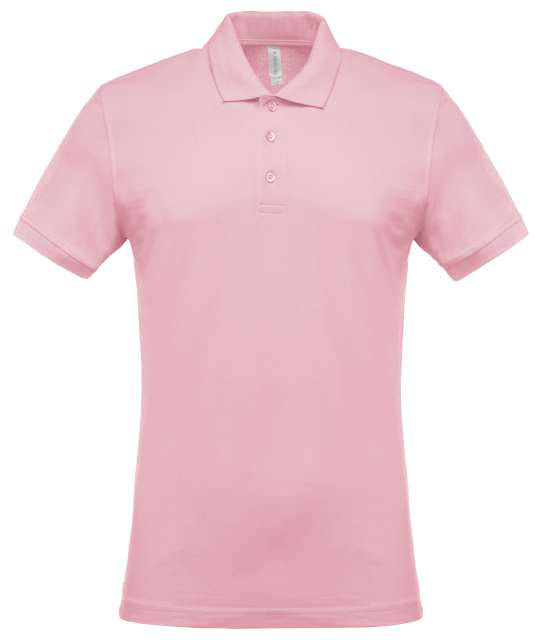 Kariban Men's Short-sleeved PiquÉ Polo Shirt - ružová