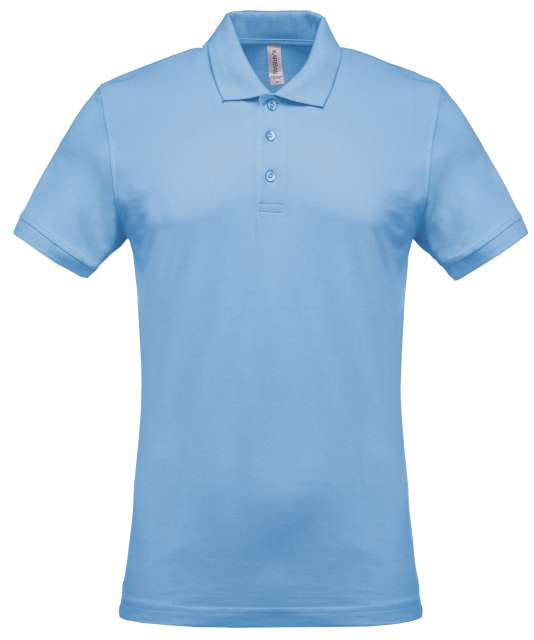 Kariban Men's Short-sleeved PiquÉ Polo Shirt - blue