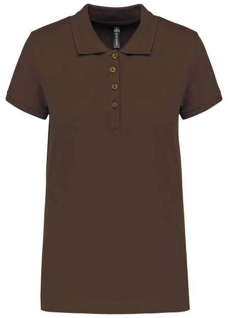 Kariban Ladies’ Short-sleeved PiquÉ Polo Shirt - Bräune