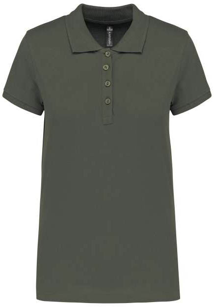 Kariban Ladies’ Short-sleeved PiquÉ Polo Shirt - Kariban Ladies’ Short-sleeved PiquÉ Polo Shirt - Forest Green