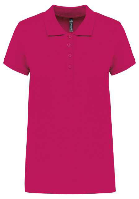 Kariban Ladies’ Short-sleeved PiquÉ Polo Shirt - Kariban Ladies’ Short-sleeved PiquÉ Polo Shirt - Heliconia
