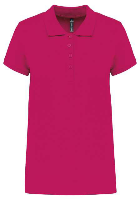 Kariban Ladies’ Short-sleeved PiquÉ Polo Shirt - růžová