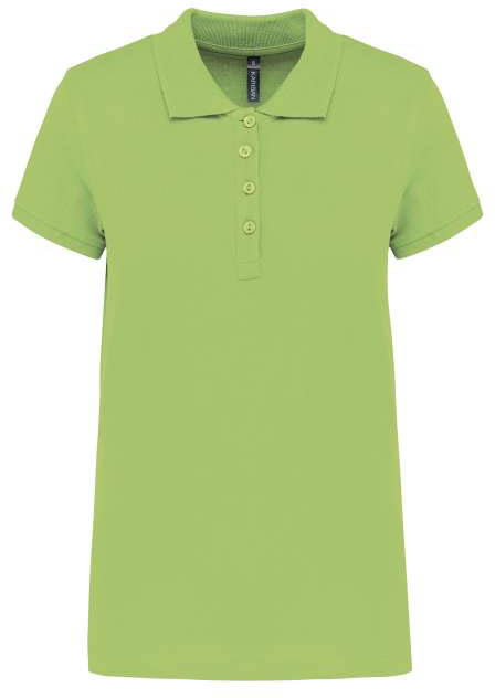 Kariban Ladies’ Short-sleeved PiquÉ Polo Shirt - Kariban Ladies’ Short-sleeved PiquÉ Polo Shirt - Lime