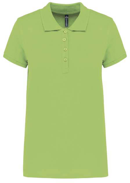 Kariban Ladies’ Short-sleeved PiquÉ Polo Shirt - zelená