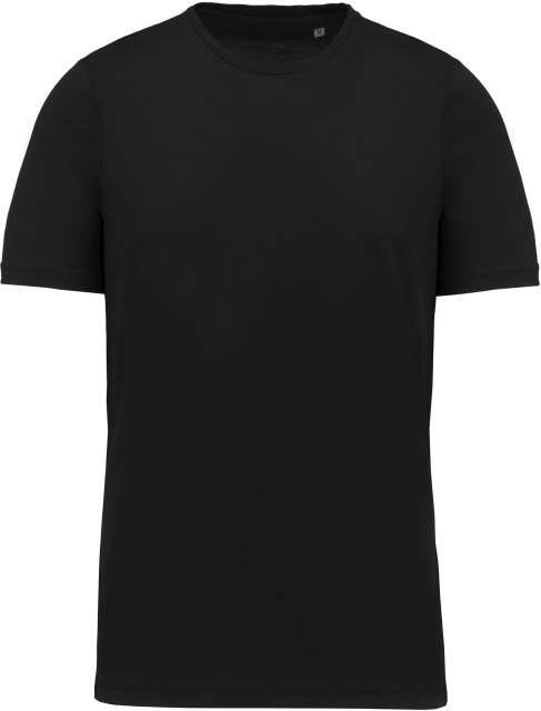 Kariban Men’s Supima® Crew Neck Short-sleeved T-shirt - Kariban Men’s Supima® Crew Neck Short-sleeved T-shirt - Black