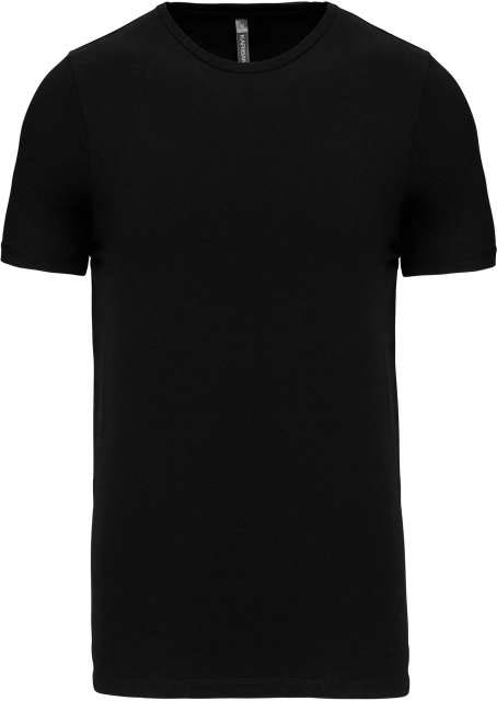 Kariban Men's Short-sleeved Crew Neck T-shirt - Kariban Men's Short-sleeved Crew Neck T-shirt - Black