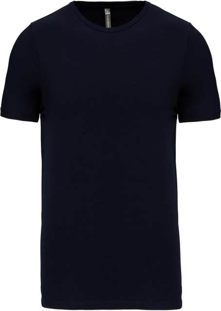 Kariban Men's Short-sleeved Crew Neck T-shirt - modrá