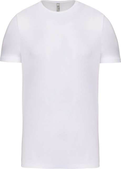 Kariban Men's Short-sleeved Crew Neck T-shirt - Kariban Men's Short-sleeved Crew Neck T-shirt - White