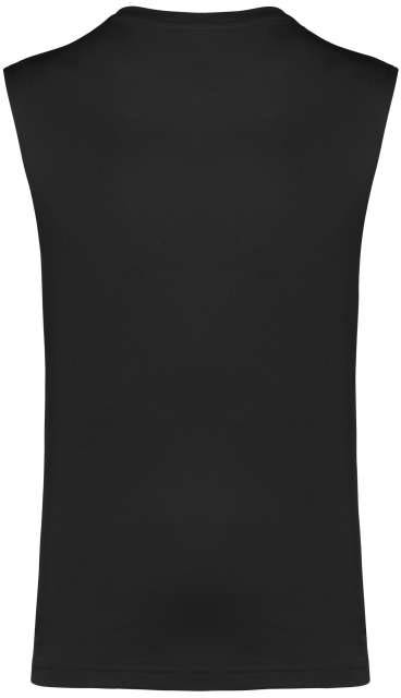 Kariban Eco-friendly Men Sleeveless T-shirt - Kariban Eco-friendly Men Sleeveless T-shirt - Black