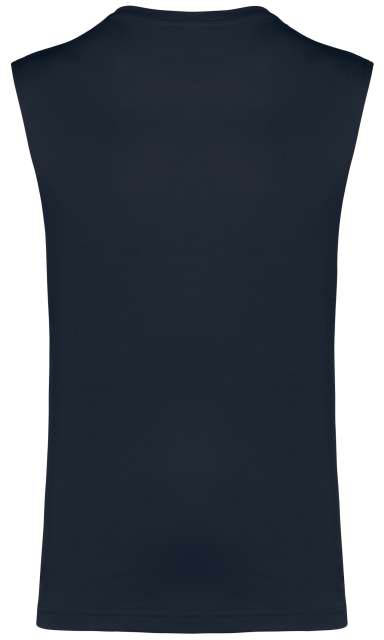 Kariban Eco-friendly Men Sleeveless T-shirt - modrá