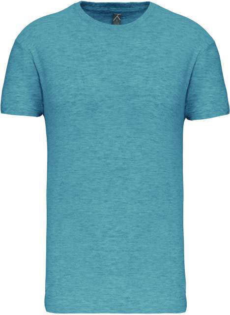 Kariban Bio150ic Men's Round Neck T-shirt - modrá