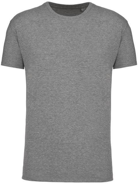 Kariban Bio150ic Men's Round Neck T-shirt - šedá