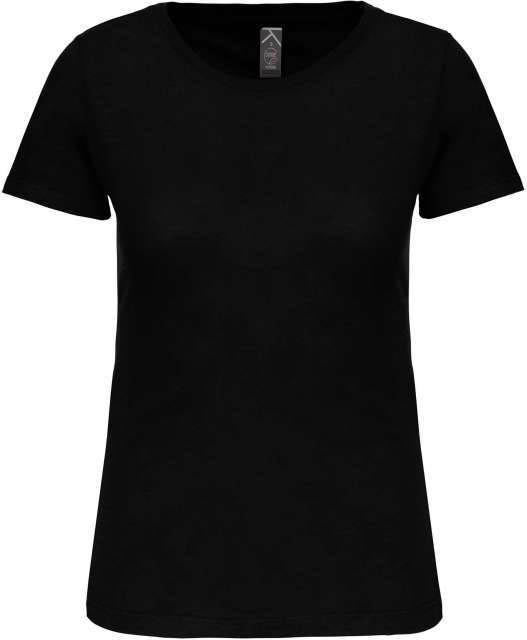 Kariban Ladies' Bio150ic Crew Neck T-shirt - Kariban Ladies' Bio150ic Crew Neck T-shirt - Black