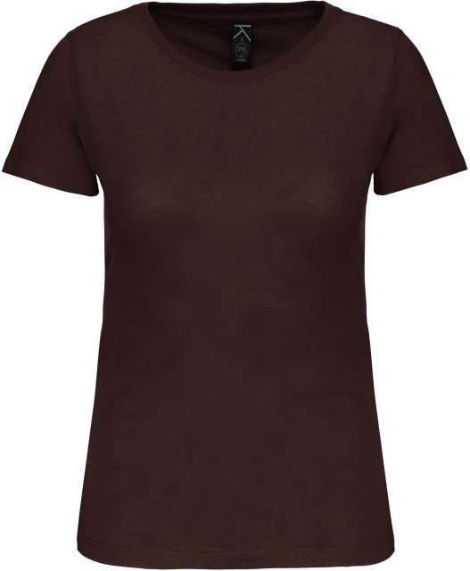 Kariban Ladies' Bio150ic Crew Neck T-shirt - brown