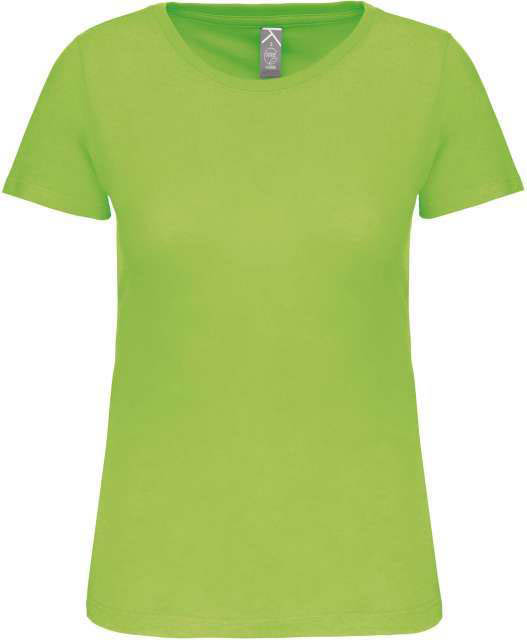Kariban Ladies' Bio150ic Crew Neck T-shirt - zelená