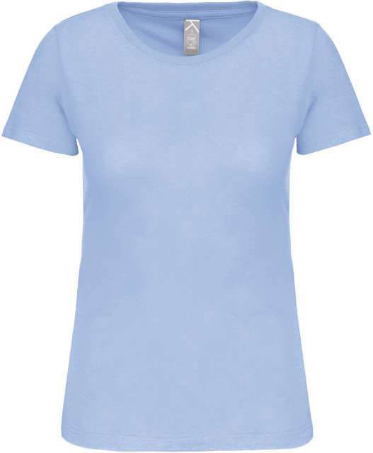 Kariban Ladies' Bio150ic Crew Neck T-shirt - modrá