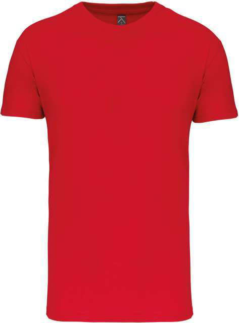 Kariban Kids' Bio150ic Crew Neck T-shirt - červená