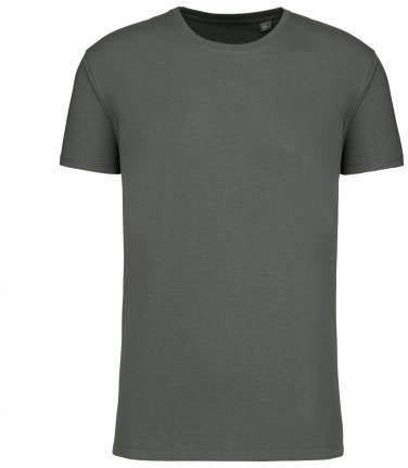 Kariban Organic 190ic Crew Neck T-shirt - Kariban Organic 190ic Crew Neck T-shirt - Heather Military Green