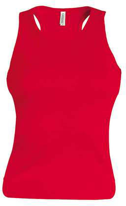 Kariban Angelina - Ladies' Vest - red