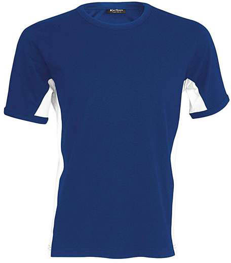 Kariban Tiger - Short-sleeved Two-tone T-shirt - blue