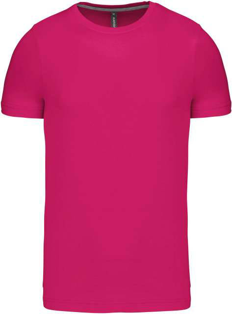 Kariban Short-sleeved Crew Neck T-shirt - Kariban Short-sleeved Crew Neck T-shirt - Heliconia