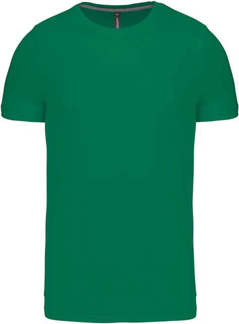 Kariban Short-sleeved Crew Neck T-shirt - Kariban Short-sleeved Crew Neck T-shirt - Kelly Green