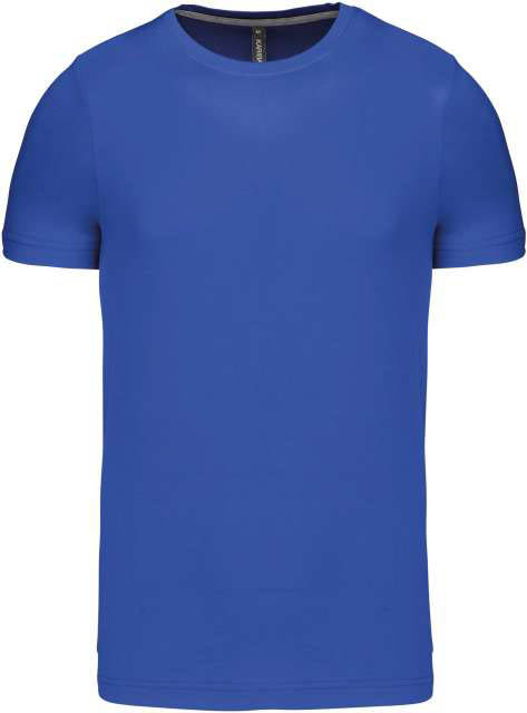 Kariban Short-sleeved Crew Neck T-shirt - blue