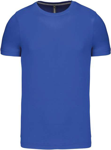 Kariban Short-sleeved Crew Neck T-shirt - blau