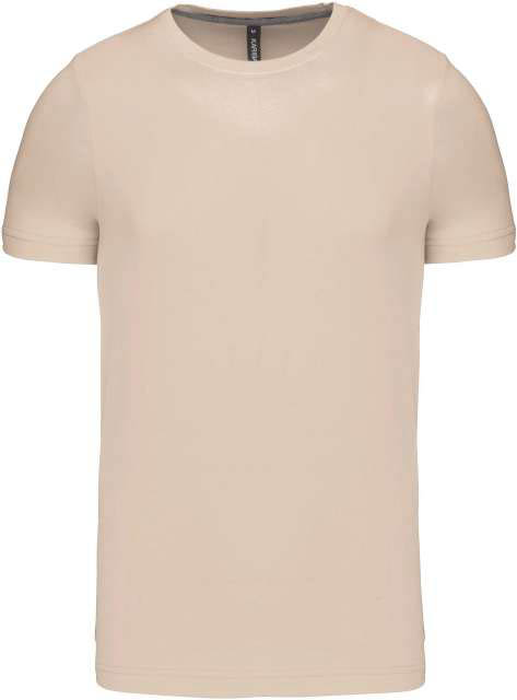 Kariban Short-sleeved Crew Neck T-shirt - Kariban Short-sleeved Crew Neck T-shirt - Natural