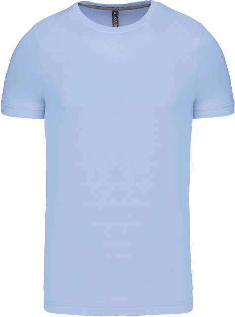 Kariban Short-sleeved Crew Neck T-shirt - blue