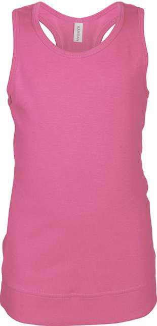 Kariban Girls' Vest - pink