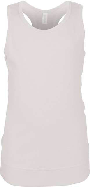 Kariban Girls' Vest - white