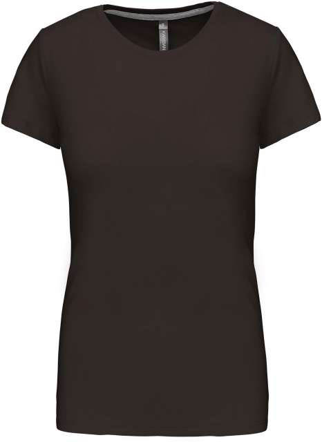 Kariban Ladies' Short Sleeve Crew Neck T-shirt - Kariban Ladies' Short Sleeve Crew Neck T-shirt - Forest Green