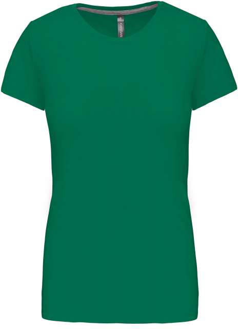 Kariban Ladies' Short Sleeve Crew Neck T-shirt - Grün