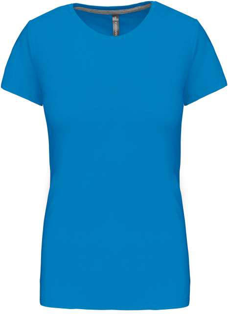 Kariban Ladies' Short Sleeve Crew Neck T-shirt - blue