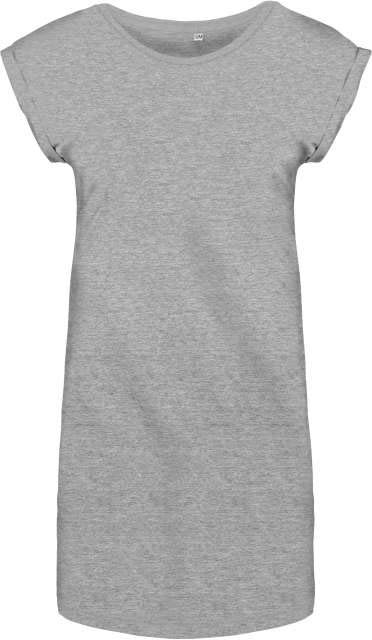 Kariban Ladies' Long T-shirt - šedá