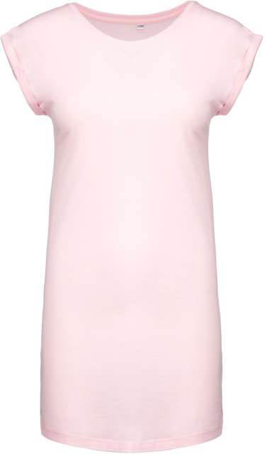 Kariban Ladies' Long T-shirt - ružová