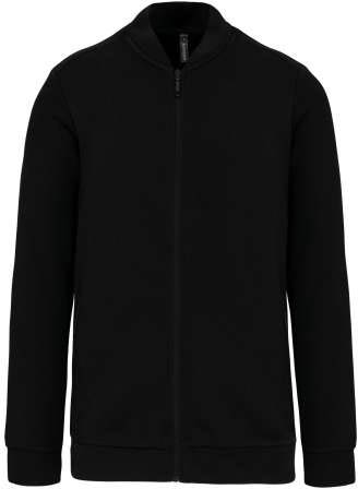 Kariban Full Zip Fleece Sweatshirt mikina - Kariban Full Zip Fleece Sweatshirt mikina - Black