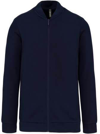 Kariban Full Zip Fleece Sweatshirt - blue