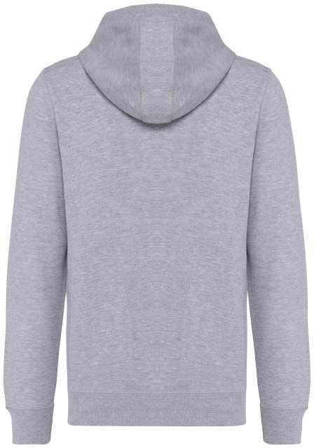 Kariban Unisex Eco-friendly French Terry Zipped Hooded Sweatshirt - Kariban Unisex Eco-friendly French Terry Zipped Hooded Sweatshirt - Ice Grey