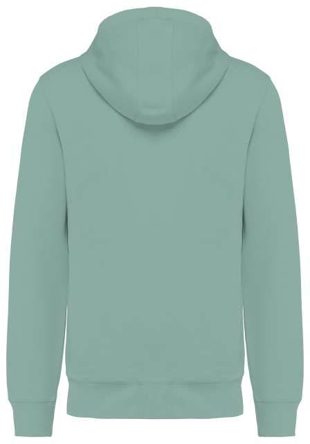 Kariban Unisex Eco-friendly French Terry Zipped Hooded Sweatshirt - blue