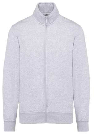 Kariban Men's Fleece Cadet Jacket - šedá